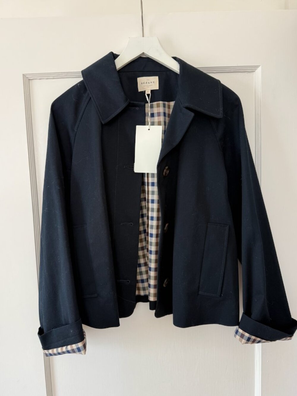 Sezane Bobby Trench Coat Jacket Size 4 (Small)